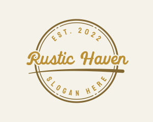 Retro Style Brand logo design