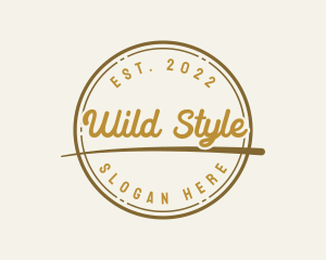 Retro Style Brand logo design