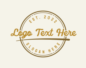 Tailor - Retro Style Brand logo design