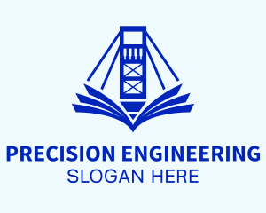 Engineering - Bridge Engineering Book logo design