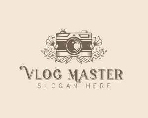 Vlogger - Vlogger Camera Rangefinder logo design