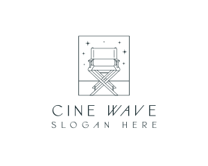 Film - Film Director Chair logo design