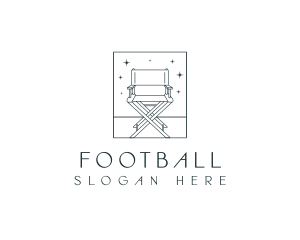 Film - Film Director Chair logo design
