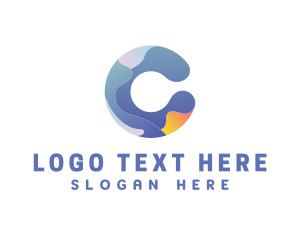 Arch - Software Letter C logo design
