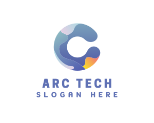 Arc - Software Letter C logo design