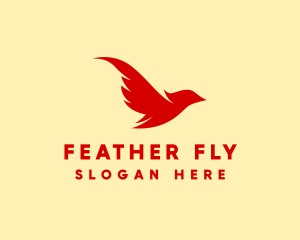 Flying Animal Bird logo design