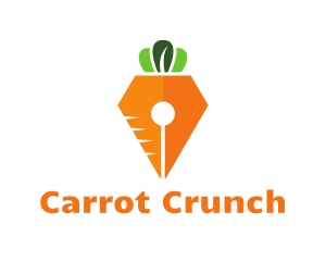 Carrot - Carrot Pen Nib logo design