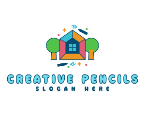 Fun Creative Daycare logo design