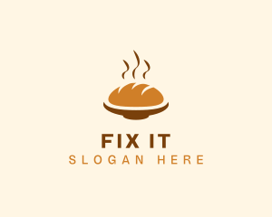 Hot Bread Bakery logo design