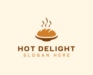 Hot Bread Bakery logo design