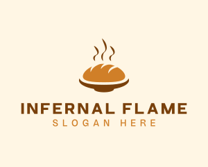 Hot Bread Bakery logo design