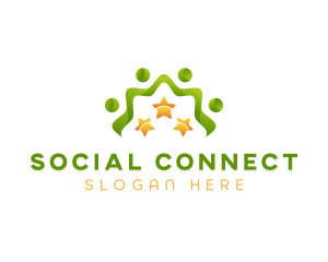 People Social Foundation logo design