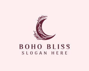 Holistic Moon Boutique logo design