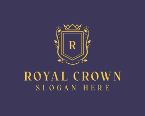 Royal Crown University logo design