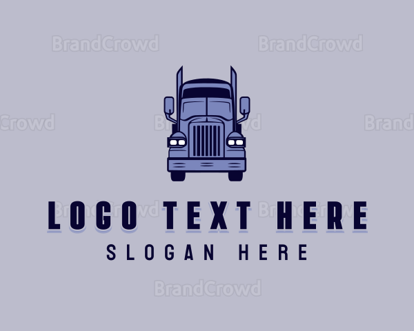 Automotive Trailer Truck Vehicle Logo