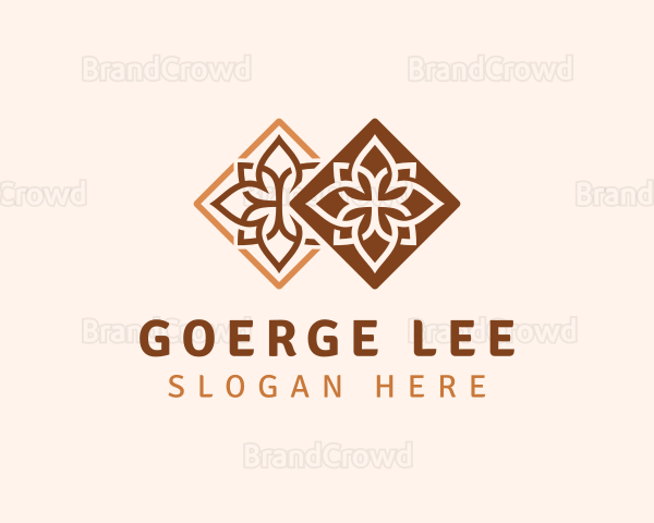 Ceramic Tile Pattern Logo