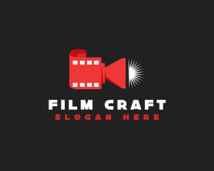 Cinematography - Movie Film Camera logo design