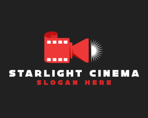 Movie Film Camera logo design