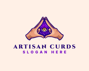 Mystical Eye Occult logo design