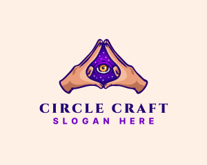 Mystical Eye Occult logo design