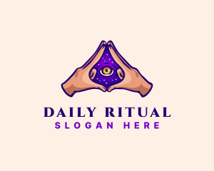 Mystical Eye Occult logo design