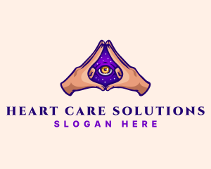 Mystical Eye Occult logo design