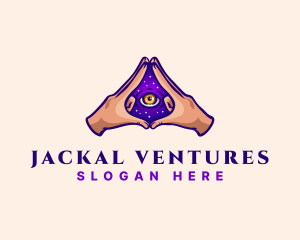 Mystical Eye Occult logo design