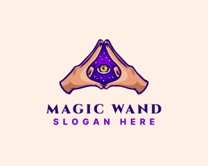 Mystical Eye Occult logo design