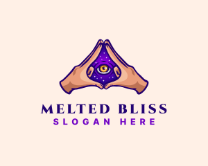 Mystical Eye Occult logo design