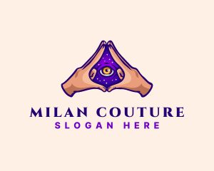 Mystical Eye Occult logo design