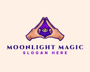 Mystical Eye Occult logo design