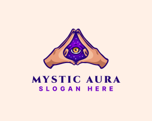 Mystical Eye Occult logo design