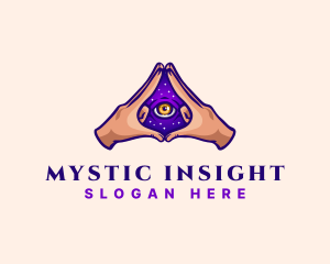 Clairvoyant - Mystical Eye Occult logo design