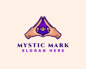 Mystical Eye Occult logo design