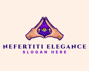 Mystical Eye Occult logo design