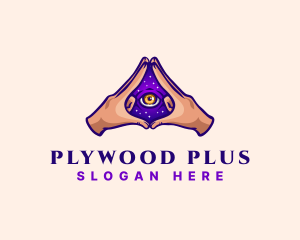 Mystical Eye Occult logo design