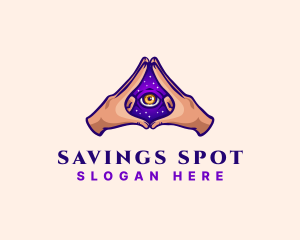 Mystical Eye Occult logo design