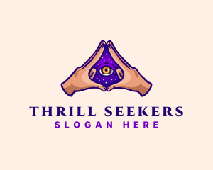 Mystical Eye Occult logo design