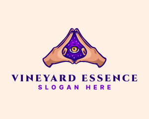 Mystical Eye Occult logo design