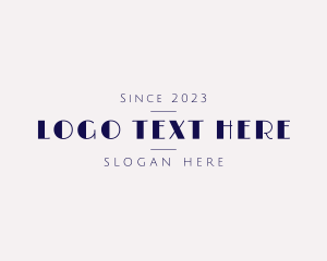 Interior Design - Simple Elegant Enterprise logo design
