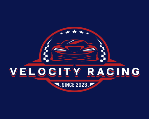 Race Car Automobile logo design