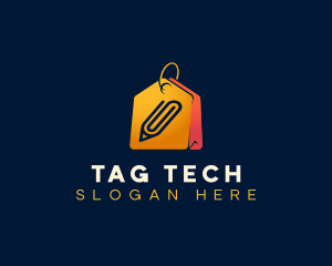 Tag - Supplies Shopping Tag logo design