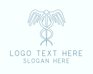 Snake - Medical Health Clinic logo design
