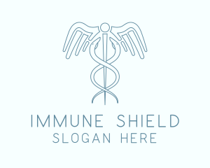 Immunologist - Medical Health Clinic logo design