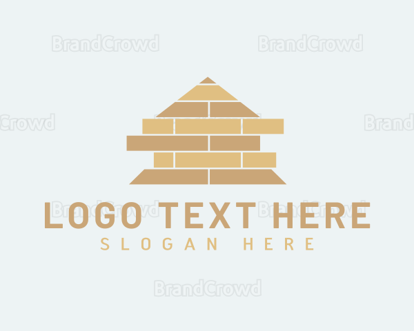 House Flooring Pattern Logo