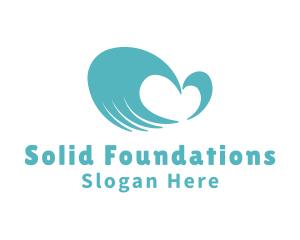 Heart - Hands Heart Foundation logo design