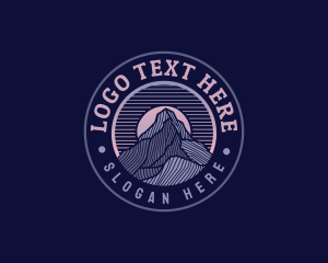 Emblem - Moutain Peak Summit logo design