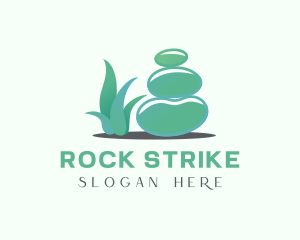 Rock Stone Spa logo design