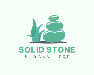 Rock - Rock Stone Spa logo design