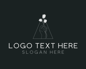 Flower - Flower Hand Petals logo design